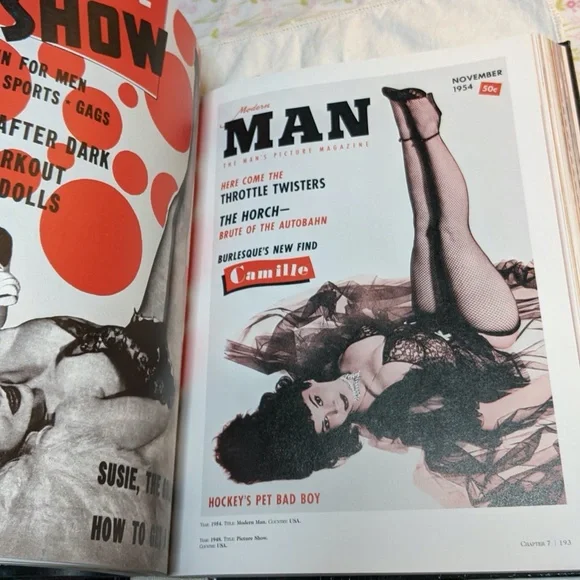 DIAN HANSON'S💋History of Men's Magazines Taschen From Post War 1959 Pin-Up Girl - Picture 9 of 11